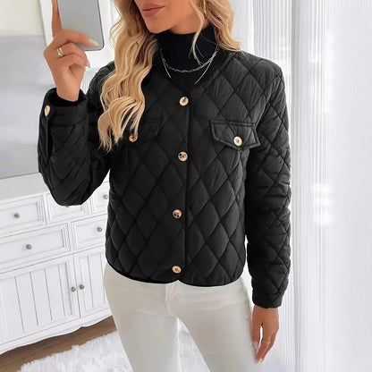 QuiltLuxe Diamond Cotton Jacket