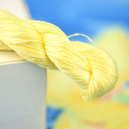 Hand-embroidered Silk Thread Tangled