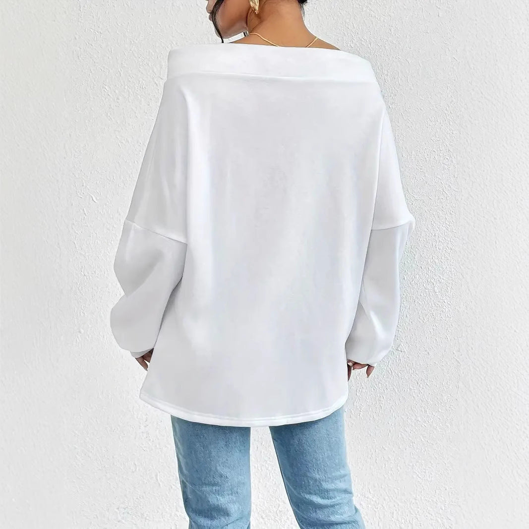 BreezyCharm Off-Shoulder Top