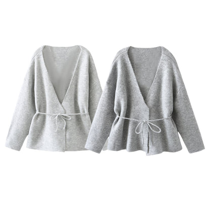 WoolMuse Belted Cardigan