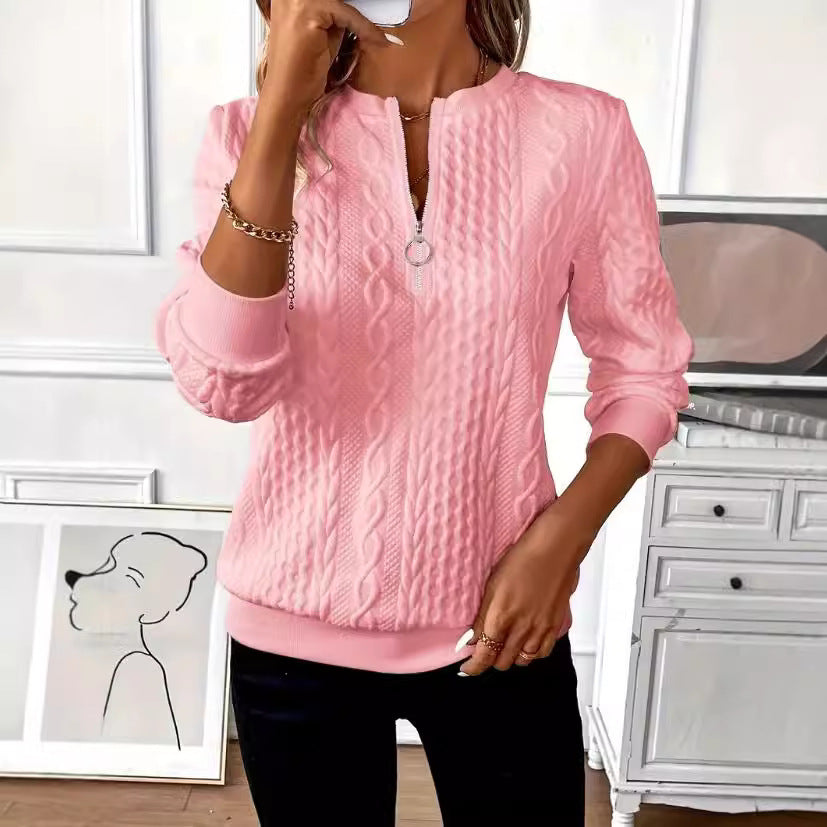 QuiltEase Zipper Pullover