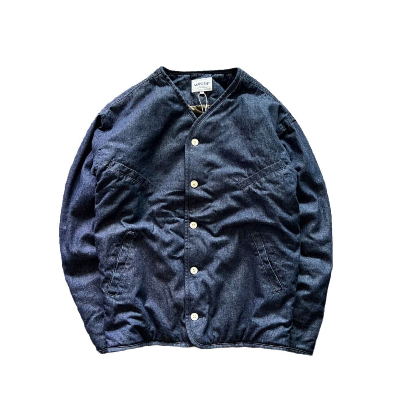 DenimEra™ Retro Collarless Unisex Coat