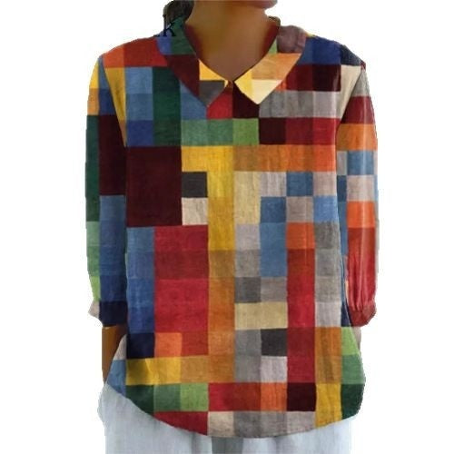 Floriscape Digital Bloom Top