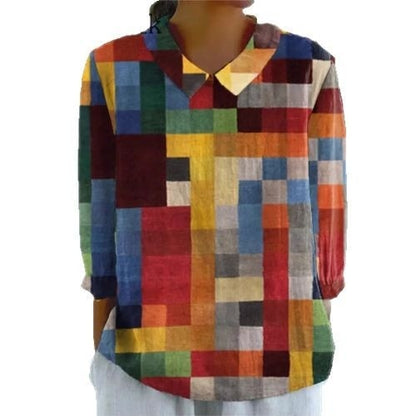 Floriscape Digital Bloom Top