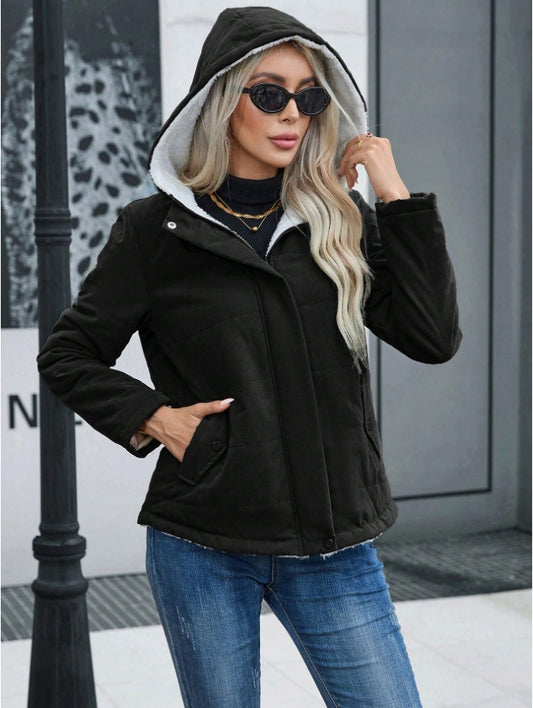 CloudShield Fleece Puffer Hoodie