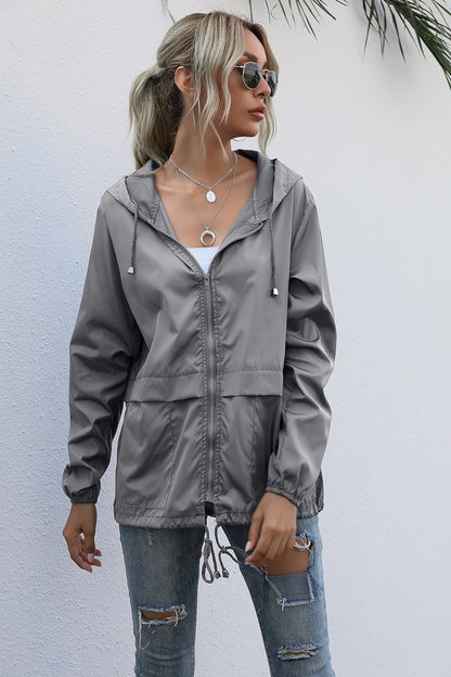 TrailGuard Lightweight Zip Hoodie Jacket