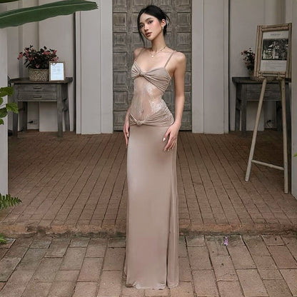 Lunaria Lace Halter Dress