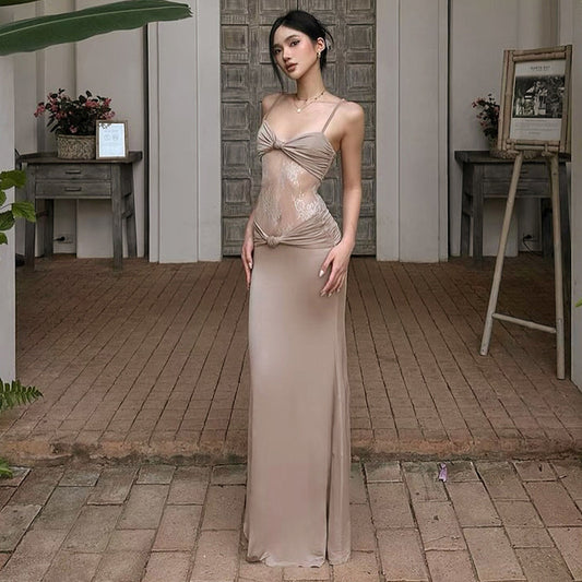 Lunaria Lace Halter Dress