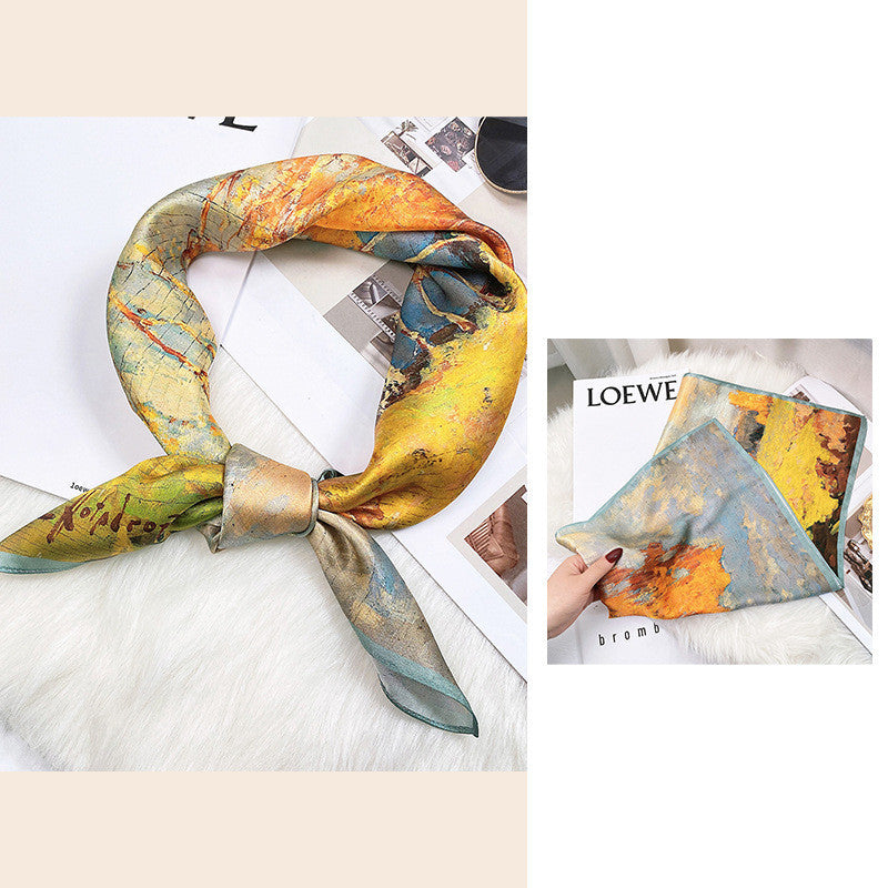 Fashionable And Versatile Mulberry Silk Scarf