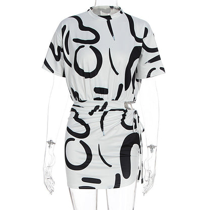 The Serene Swirl Sheath
