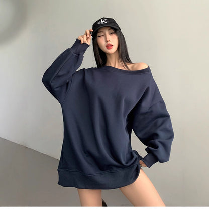Autumn Breeze Off-Shoulder Sweater