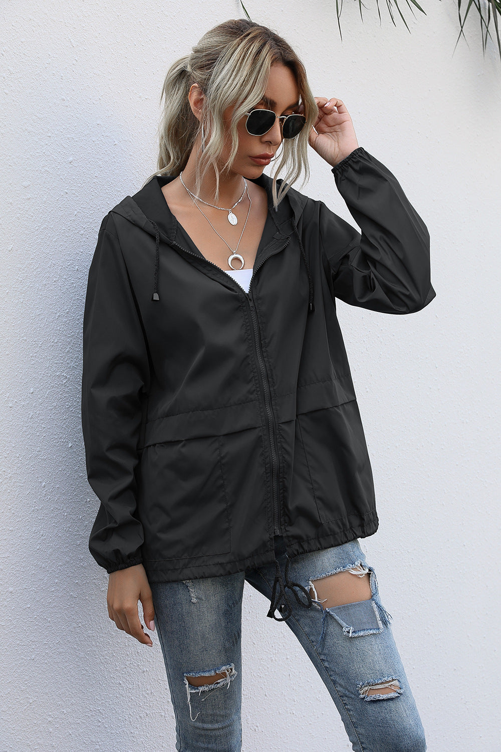 TrailGuard Lightweight Zip Hoodie Jacket