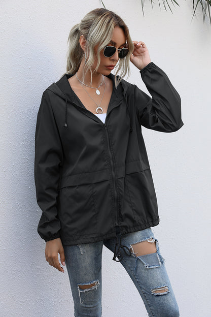 TrailGuard Lightweight Zip Hoodie Jacket