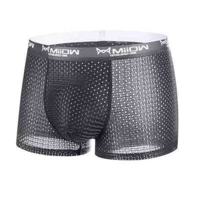 Home Fashion Men's Ice Silk Boxer Pants