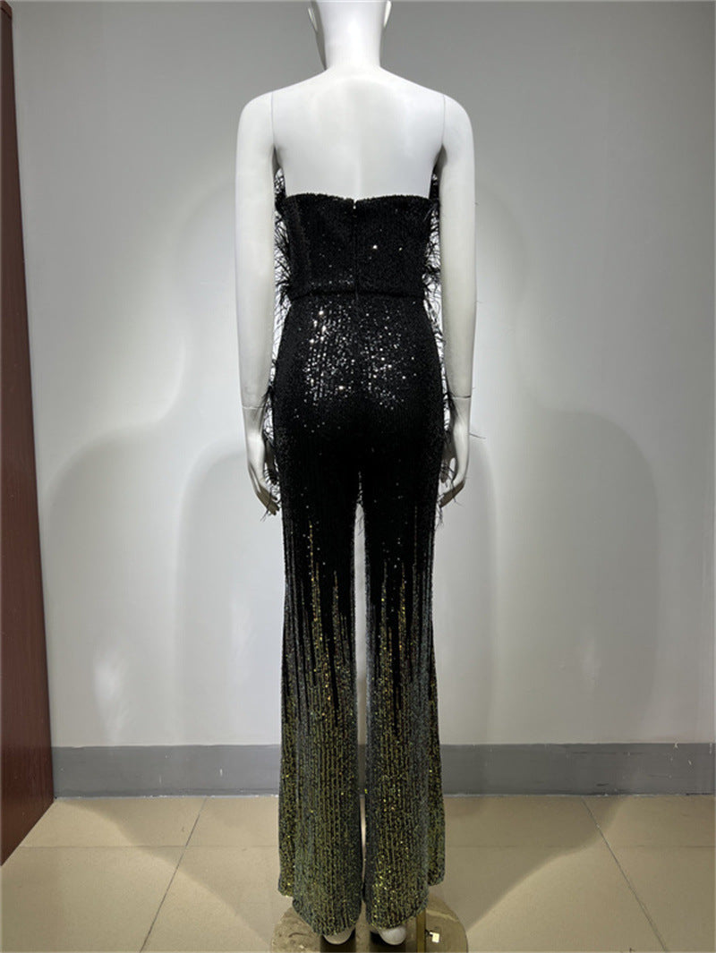Starluxe Plume Jumpsuit