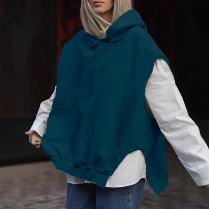 ChicLayer Sleeveless Hoodie Vest