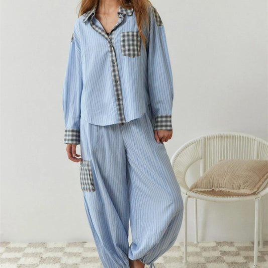 HarvestPlaid Lounge Set