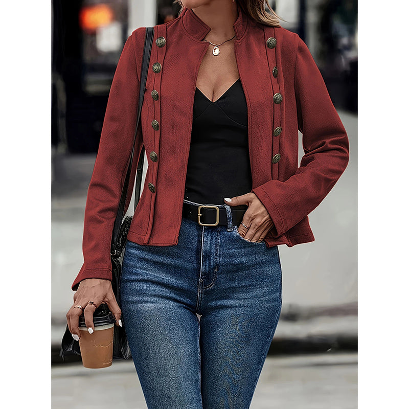 Suédelle Notch Blazer