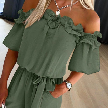 Aurévia Ruffle Jumpsuit