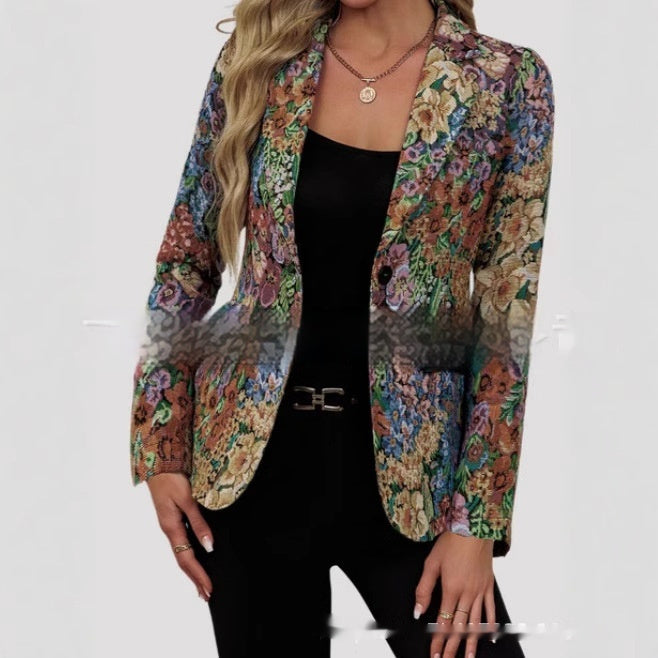 MonoGrace One-Button Coat