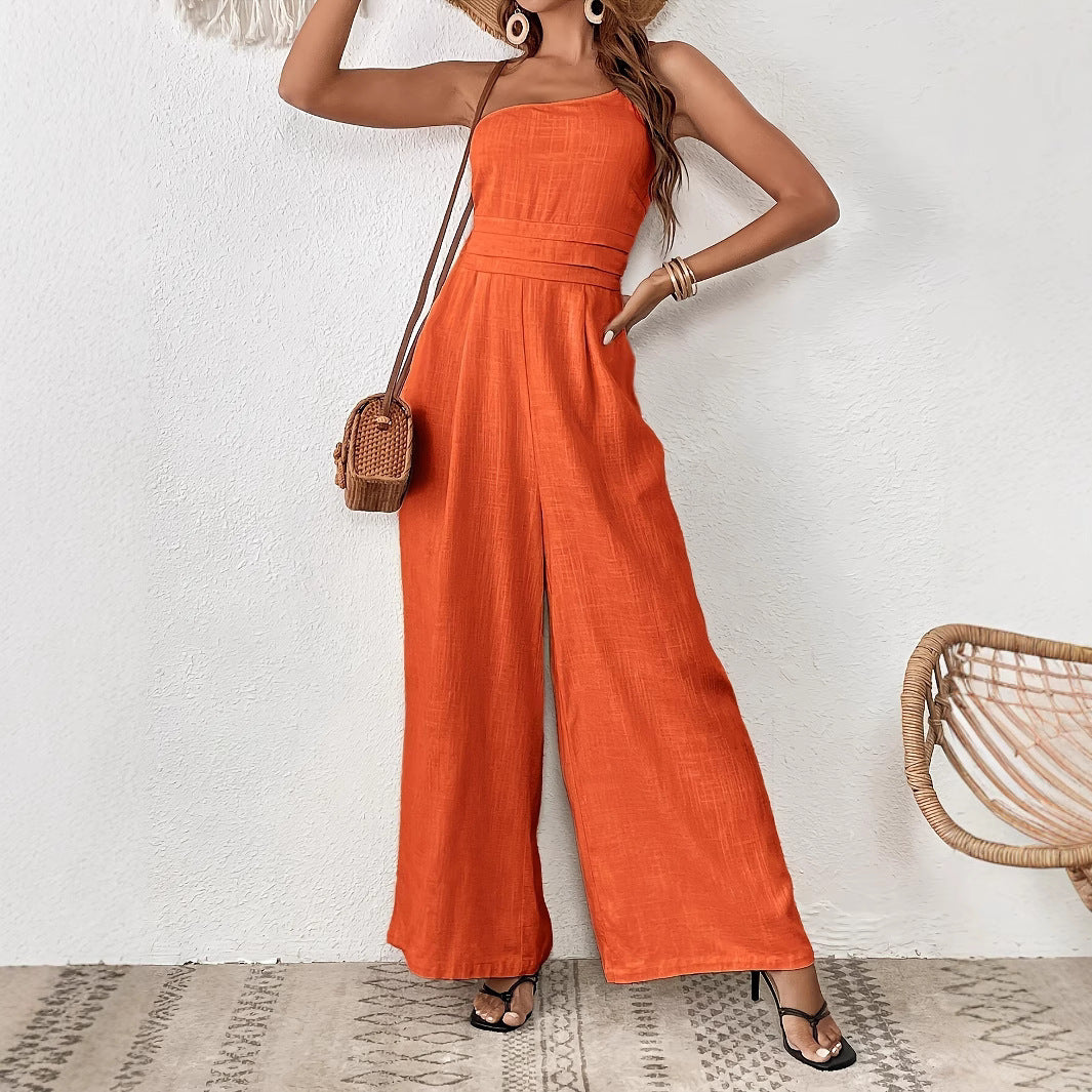 Serenna One-Shoulder Jumpsuit