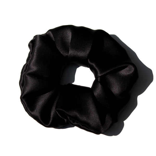 Silk Large Intestine Circle Head Flower Silk Hair Rope Satin
