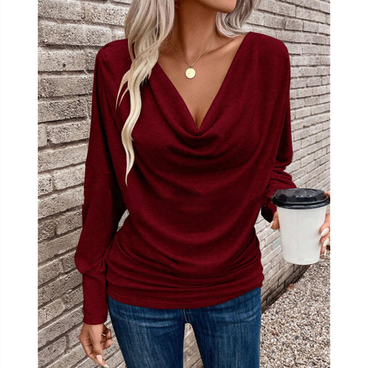 Lunessa Drape Knit Top