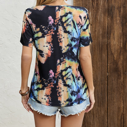 SkyeDye Vibe V-Neck Tee