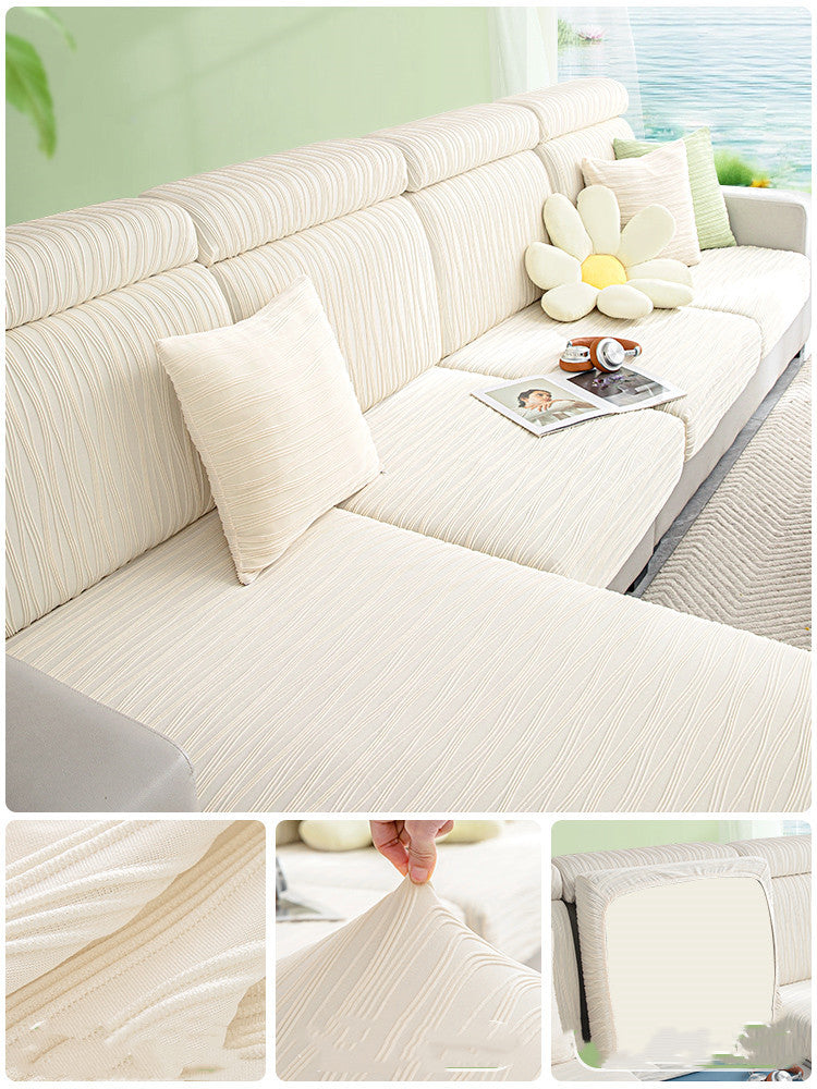 Ice Silk Elastic Sofa Cover Full Package