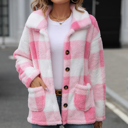 Heritage Plaid Lapel Coat