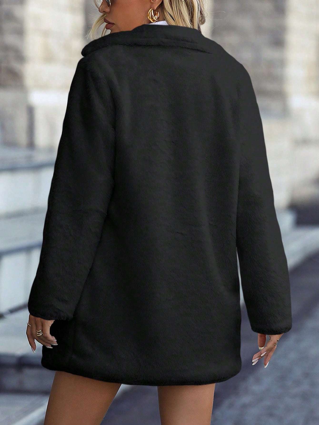 VelvaCrush Fluffy Jacket