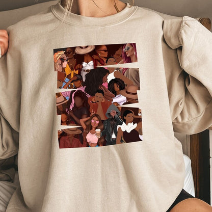 PrintEase Round-Neck Sweater