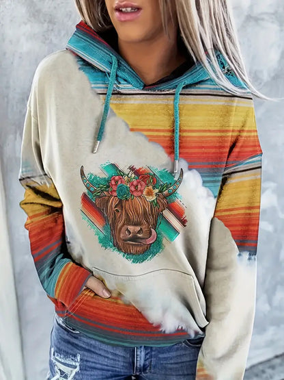 TribalEase Ethnic Hoodie