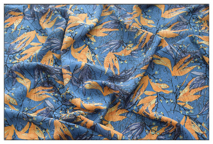Four Sides Elastic Ice Silk Chiffon Fabric