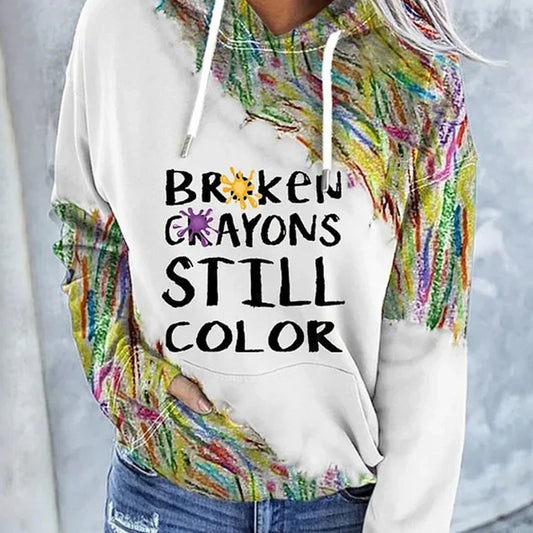 CharmKnit Printed Hoodie