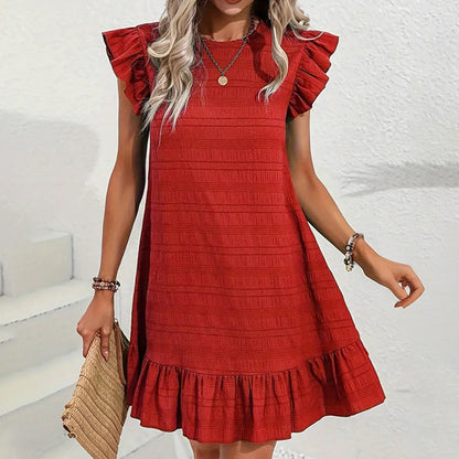 The RuffleBloom Plus Dress