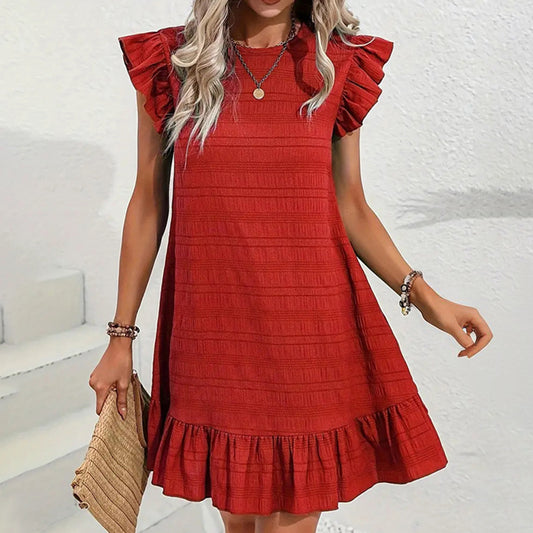 The RuffleBloom Plus Dress