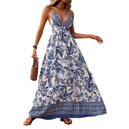 Solflora Strappy Backless Maxi