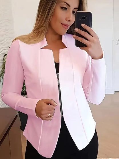 Zenvy Zip Suit Jacket