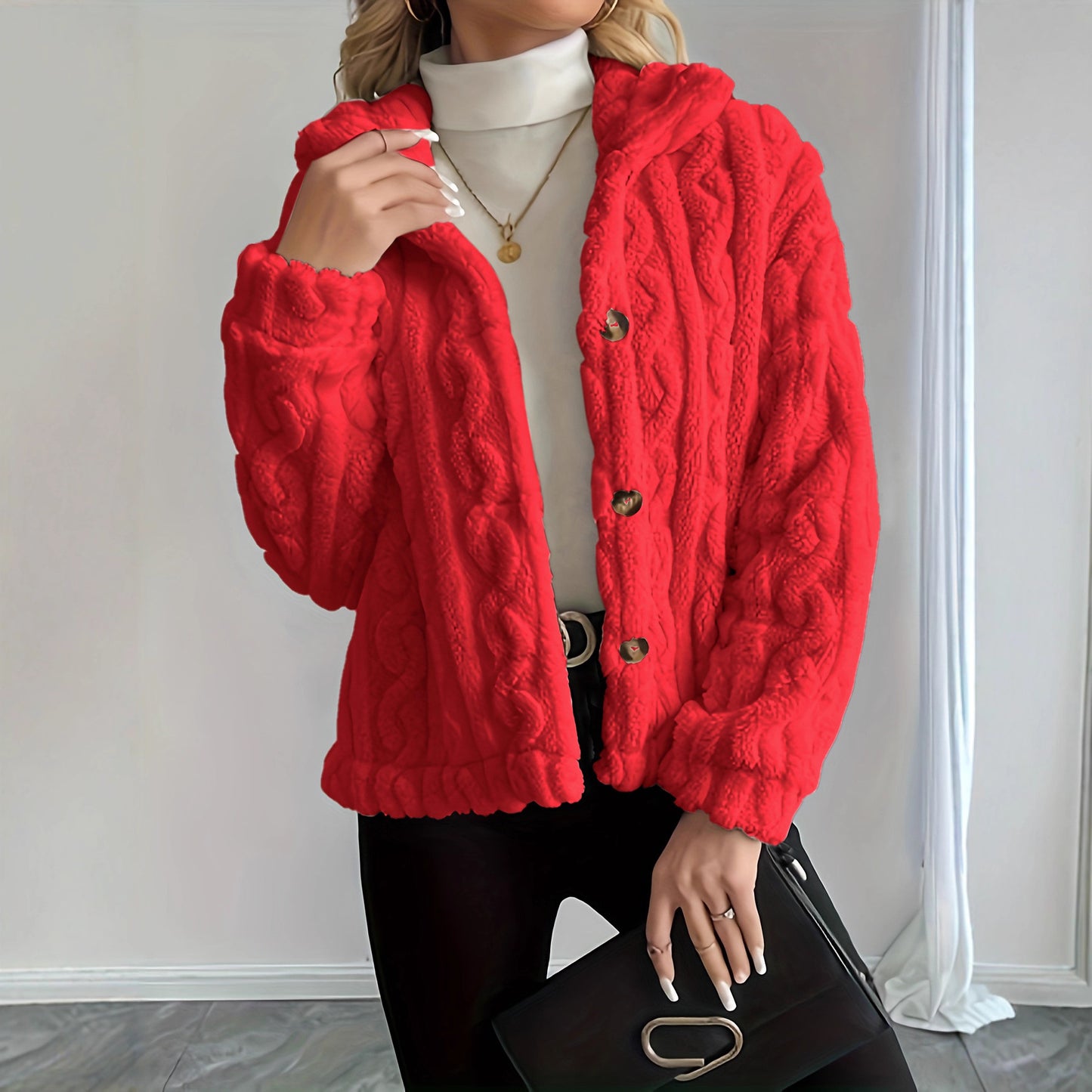 CozyLuxe Plush Jacket