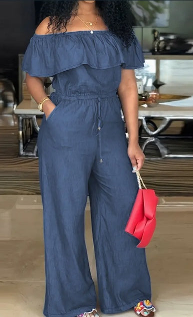 Elantra Ruffle Charm Jumpsuit
