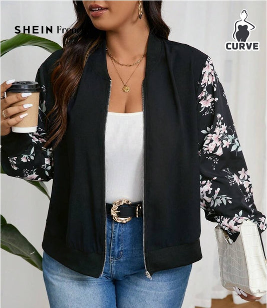 Floralia Patchwork Casual Jacket