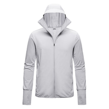 Sun Protection Clothing Women's Long Sleeve UV Protection Breathable Thin Ice Silk
