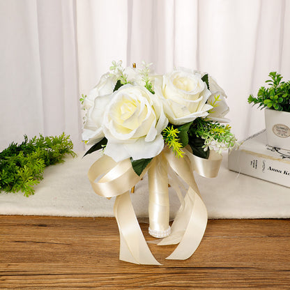 Silk Flower Simulation Rose Bouquet