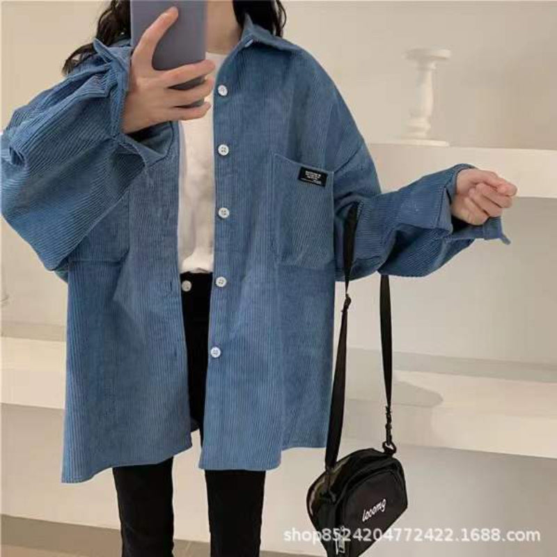 LoungeCord Corduroy Shirt Jacket