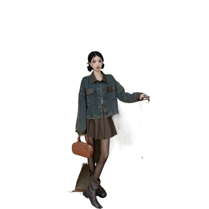 AmeriStitch Retro Crop Jacket