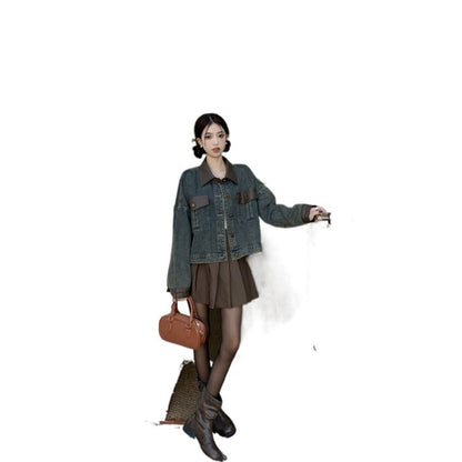 AmeriStitch Retro Crop Jacket