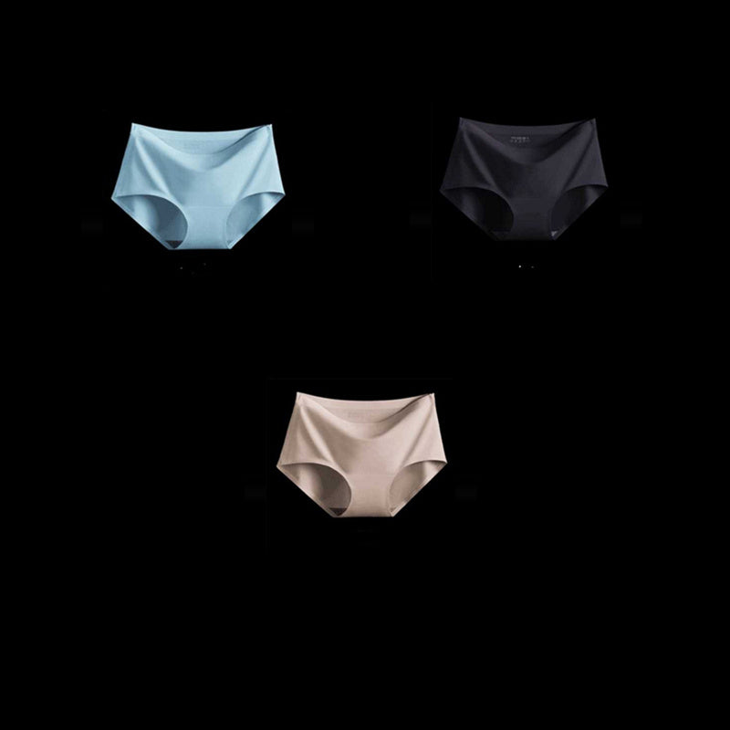 One piece ice silk seamless underwear