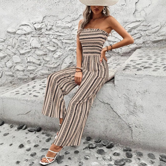 The Isla Stripe Jumpsuit