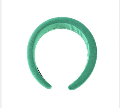 Charming Personality Milk Silk Hair Accessories Sponge Ring Solid Color Hair Band
